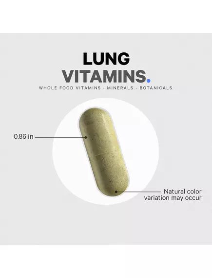 CodeAge Lungs Vitamins / Витамины для поддержки легких 90 капсул, фото 9 в магазине биодобавок nutrido.shop