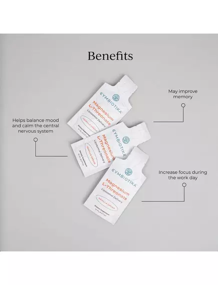 CYMBIOTIKA MAGNESIUM L-THREONATE / МАГНІЙ Л ТРЕОНАТ ЛІПОСОМАЛЬНИЙ 30 САШЕ, фото 2 від магазину біодобавок nutrido.shop