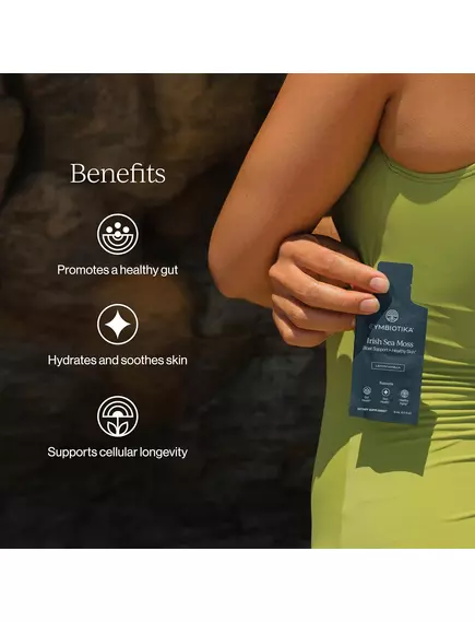 Cymbiotika Irish Sea Moss / Ірландський морський мох 26 саше по 15 мл, фото 3 від магазину біодобавок nutrido.shop