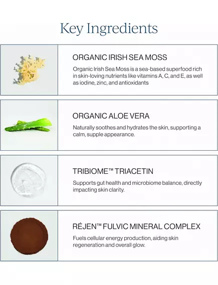 Cymbiotika Irish Sea Moss / Ірландський морський мох 26 саше по 15 мл, фото 4 від магазину біодобавок nutrido.shop