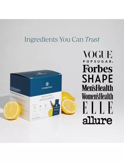 Cymbiotika Irish Sea Moss / Ірландський морський мох 26 саше по 15 мл, фото 6 від магазину біодобавок nutrido.shop