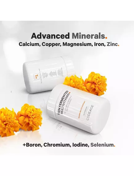 CodeAge Teen Fermented Multivitamin / Мультивитамины для подростков 12-18 лет 60 капсул, фото 7 купить в магазине биодобавок nutrido.shop CodeAge Teen Fermented Multivitamin / Мультивитамины для подростков 12-18 лет 60 капсул, фото 7 в магазине биодобавок nutrido.shop