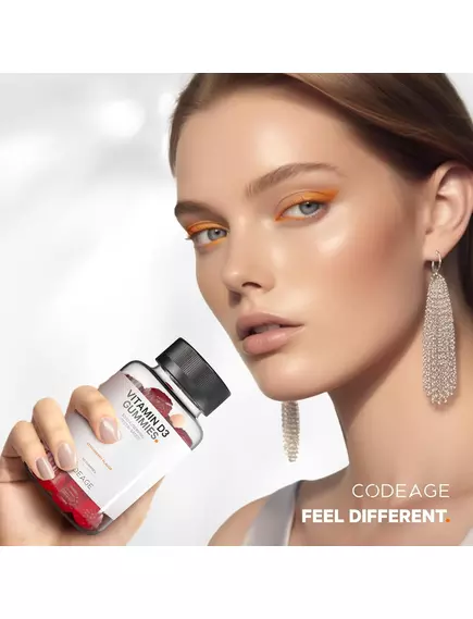 CodeAge Vitamin D3 Gummies / Витамин Д3 2500 МЕ жевательный 60 шт, фото 8 в магазине биодобавок nutrido.shop