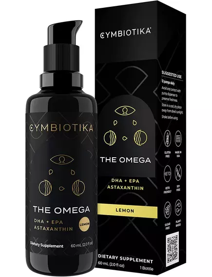CYMBIOTIKA THE OMEGA / ОМЕГА-3 РІДКА ВЕГАН 60 МЛ від магазину біодобавок nutrido.shop