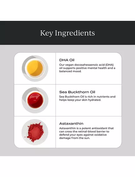 Cymbiotika The Omega / Омега-3 жидкая веган 60 мл, фото 4 в магазине биодобавок nutrido.shop