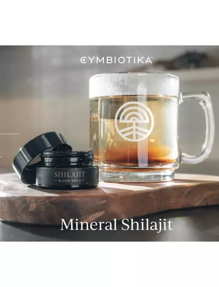 Cymbiotika Mineral Shilajit / Минеральное мумие - фульвовая кислота и минералы 15 г, фото 7 в магазине биодобавок nutrido.shop