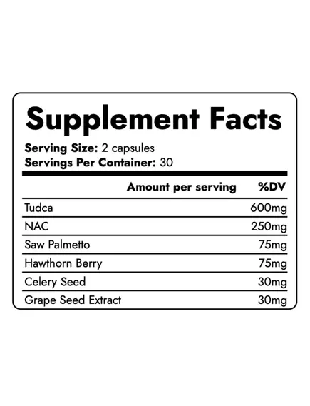 FreeRange Tudca / Тудка Тауросодезоксихолева кислота 60 капсул, фото 2 в магазине биодобавок nutrido.shop
