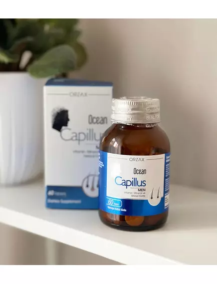 Ocean Capillus Men / Комплекс вітамінів і мінералів для чоловічого здоров'я 60 таблеток, фото 4 в магазине биодобавок nutrido.shop