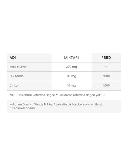 Orzax Efervit Sambucus Nigra / Чорна бузина підтримка імунної системи 20 шипучих таблеток, фото 2 в магазине биодобавок nutrido.shop