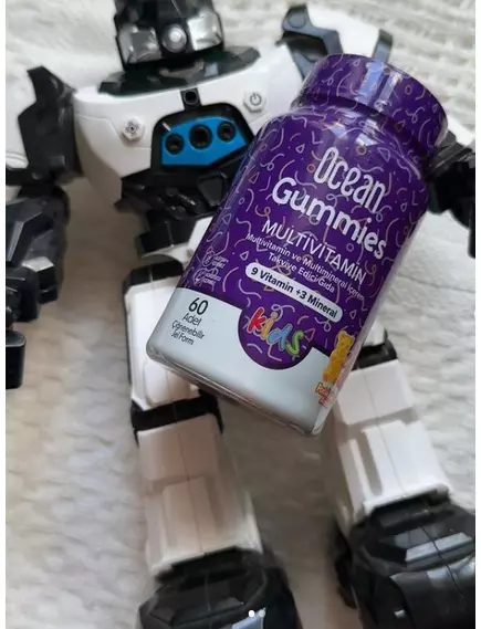 Ocean Smart Gummies Multivitamin / Мультивітаміни для дітей 64 жувальні желейні цукерки, фото 5 в магазине биодобавок nutrido.shop