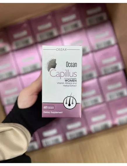 Ocean Capillus Women / Комплекс вітамінів і мінералів для жінок 60 таблеток, фото 7 в магазине биодобавок nutrido.shop