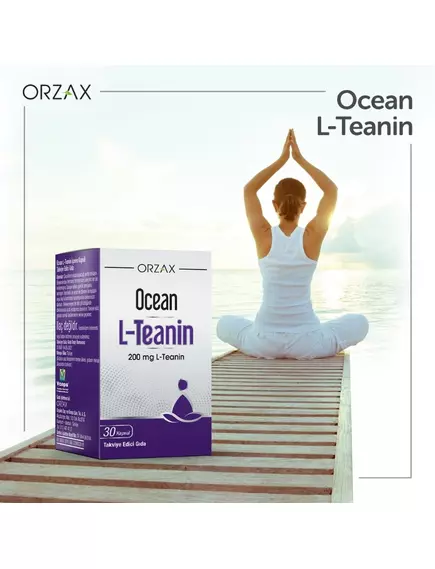 Orzax L-Theanine / L-Теанін 200 мг 30 капсул, фото 6 від магазину біодобавок nutrido.shop