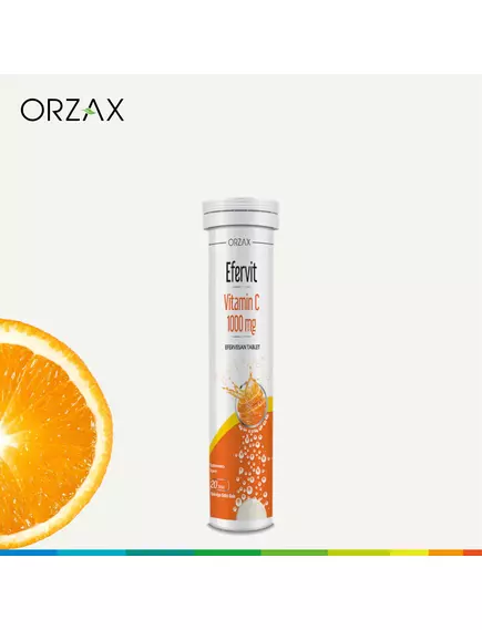 Ocean Efervit Vitamin C / Вітамін C 1000 мг 20 шипучих таблеток, фото 5 в магазине биодобавок nutrido.shop