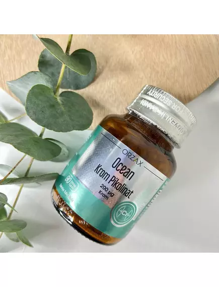 Orzax Chromium Picolinate / Хром піколінат 200 мкг 90 капсул, фото 3 в магазине биодобавок nutrido.shop