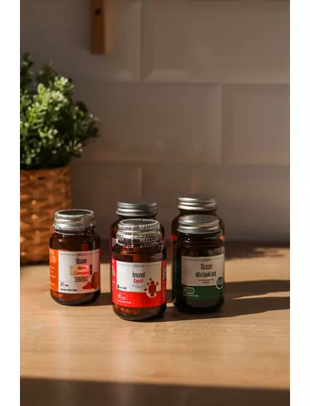 Ocean Imunol / Імунол підтримка імунної системи з бета-глюканом 40 капсул, фото 3 в магазине биодобавок nutrido.shop