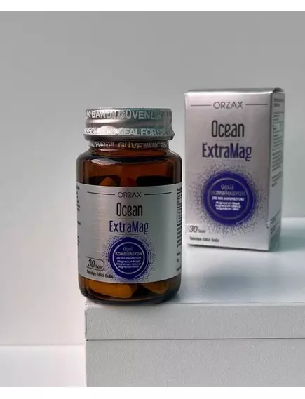 Ocean ExtraMag / Магній цитрат малат бісгліцинат 200 мг 30 таблеток, фото 3 в магазине биодобавок nutrido.shop