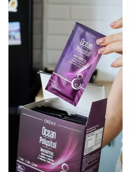 Orzax Polysitol / Поліситол підтримка жіночого здоров'я з інозитолом 30 саше, фото 3 від магазину біодобавок nutrido.shop