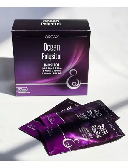 Orzax Polysitol / Поліситол підтримка жіночого здоров'я з інозитолом 30 саше, фото 5 від магазину біодобавок nutrido.shop