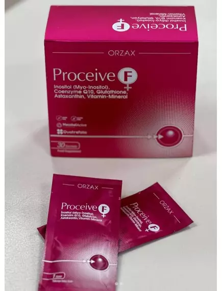 Orzax Proceive F / Вітамінно-мінеральний комплекс для жіночого здоров'я 30 саше, фото 5 в магазине биодобавок nutrido.shop