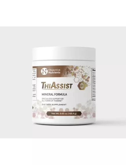 Objective Nutrients ThiAssist / ТіАсист Комплекс мінералів для засвоєння Тіаміну 188,4 г в магазине биодобавок nutrido.shop