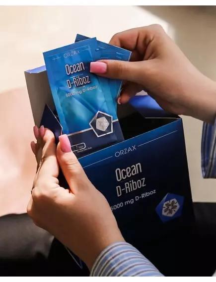 Orzax D-Ribose / D-рибоза 5000 мг 30 саше, фото 3 в магазине биодобавок nutrido.shop
