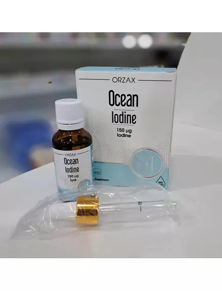 Orzax Iodine / Йод 150 мкг 30 мл, фото 4 в магазине биодобавок nutrido.shop