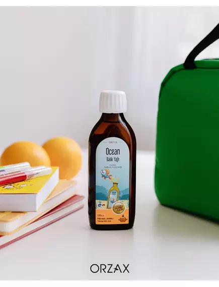 Ocean Omega 3 tutti frutti sirop / Омега-3 сироп з ароматом тутті фрутті 150 мл, фото 6 в магазине биодобавок nutrido.shop