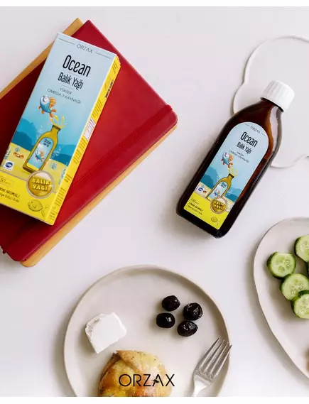 Ocean Omega 3 tutti frutti sirop / Омега-3 сироп з ароматом тутті фрутті 150 мл, фото 7 в магазине биодобавок nutrido.shop