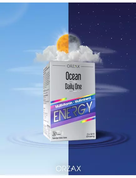 Orzax Daily One Energy / Підвищення рівня енергії з женьшенем 30 таблеток, фото 6 від магазину біодобавок nutrido.shop