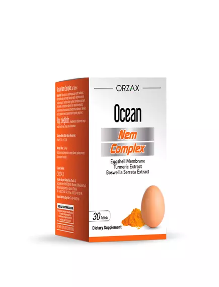 Orzax Nem Complex / Комплекс для полегшення болю в хрящах і суглобах 30 таблеток від магазину біодобавок nutrido.shop