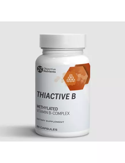 Objective Nutrients Thiavite B / Тіавіт повний спектр вітамінів групи Б 60 капсул в магазине биодобавок nutrido.shop