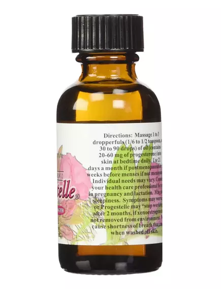 PROGESTELLE PROGESTERONE SKIN OIL / ПРОГЕСТЕЛЬ (ПРОГЕСТЕРОН) ОЛІЯ ДЛЯ ШКІРИ 30 МЛ, фото 3 від магазину біодобавок nutrido.shop