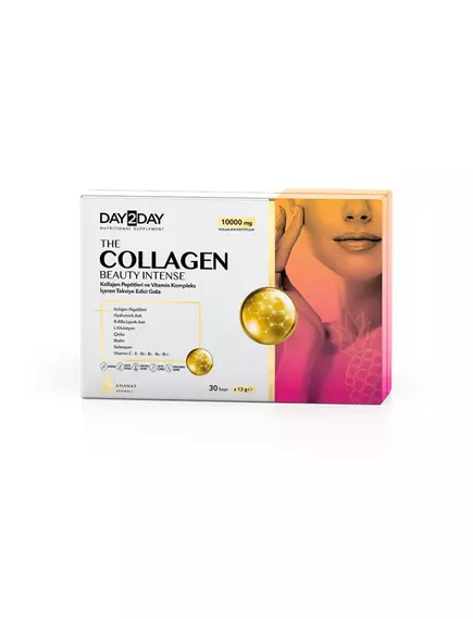 Orzax The Collagen Beauty Intense / Пептиди колагену + поживні речовини 30 саше від магазину біодобавок nutrido.shop