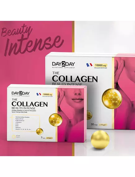 Orzax The Collagen Beauty Intense / Пептиди колагену + поживні речовини 30 саше, фото 2 в магазине биодобавок nutrido.shop