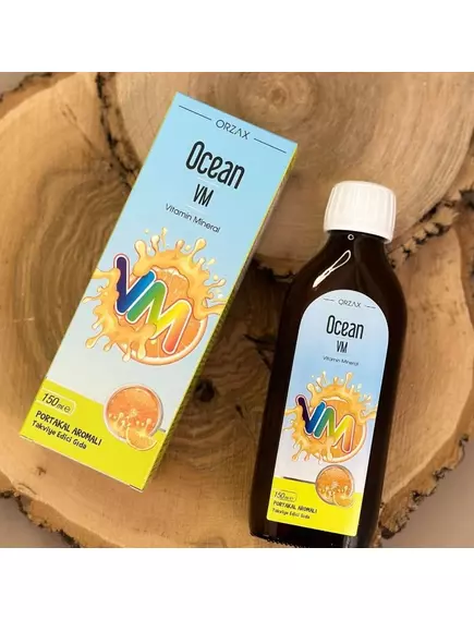 Ocean VM 12 vitamins and 5 minerals / Комплекс для дітей 12 вітамінів і 5 мінералів 150 мл, фото 6 в магазине биодобавок nutrido.shop