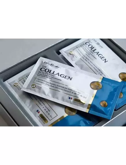 Orzax The Collagen Beauty Fish / Пептиди риб'ячого колагену + поживні речовини 30 саше, фото 2 в магазине биодобавок nutrido.shop