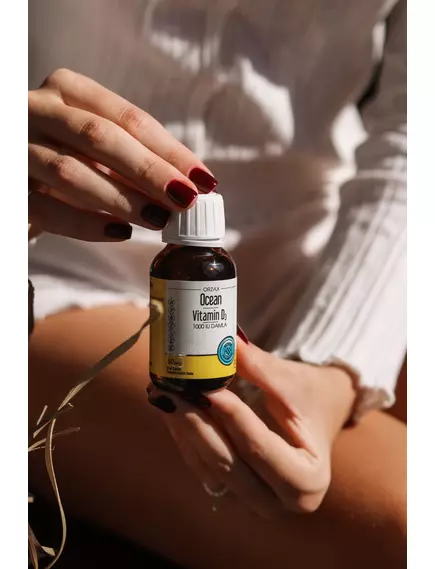 Ocean Vitamin D3 / Вітамін Д3 25 мкг 1000 МО 50 мл, фото 3 в магазине биодобавок nutrido.shop