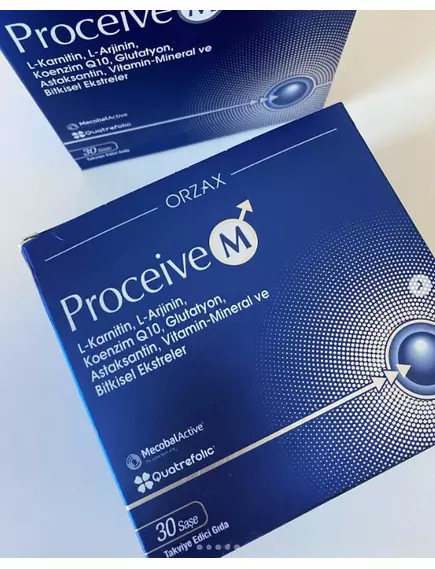 Orzax Proceive M / Вітамінно-мінеральний комплекс для чоловічого здоров'я 30 саше, фото 5 від магазину біодобавок nutrido.shop