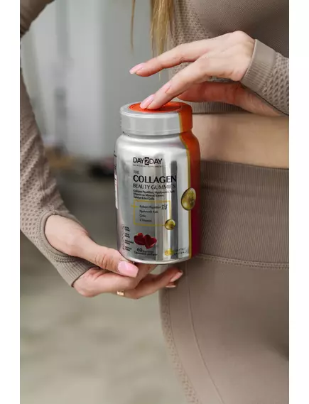 Orzax The Collagen Beauty Gummies / Пептиди колагену + поживні речовини 60 жувальних цукерок, фото 2 в магазине биодобавок nutrido.shop