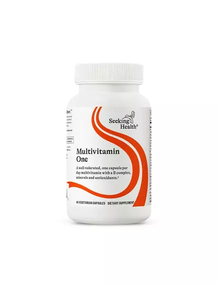 Seeking Health Multivitamin One / Мультивітаміни один раз на день 45 капсул в магазине биодобавок nutrido.shop