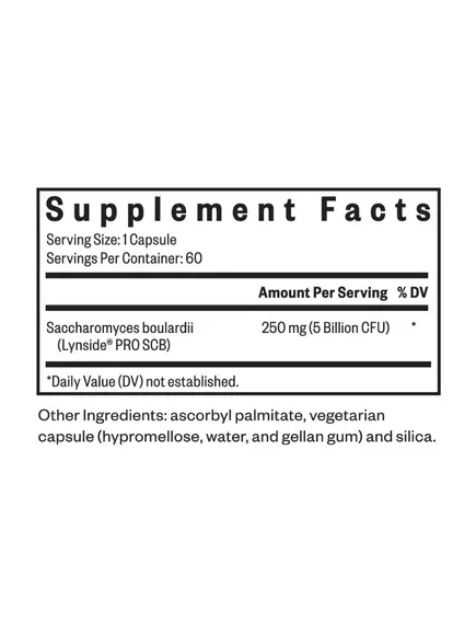 SEEKING HEALTH SACCHAROMYCES BOULARDII / САХАРОМІЦЕТИ БУЛАРДІ 60 КАПСУЛ, фото 3 від магазину біодобавок nutrido.shop