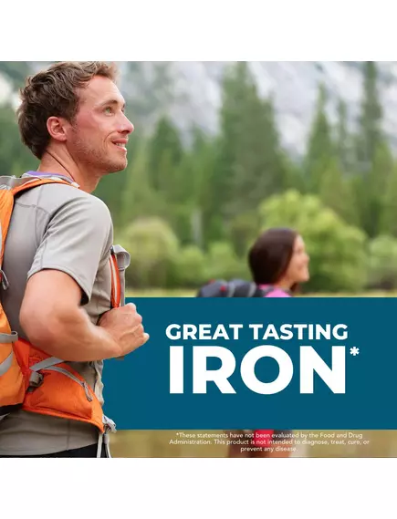 Seeking Health Iron Chewable / Железо жевательное 10 мг 60 шт., фото 5 в магазине биодобавок nutrido.shop