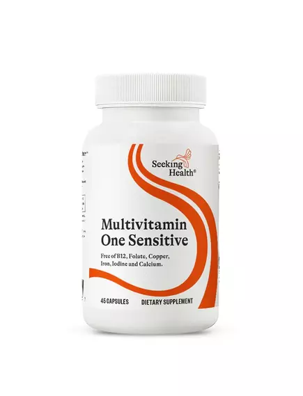 Seeking Health Multivitamin Sensitive / Мультивитамины для чувствительных людей 120 капсул в магазине биодобавок nutrido.shop
