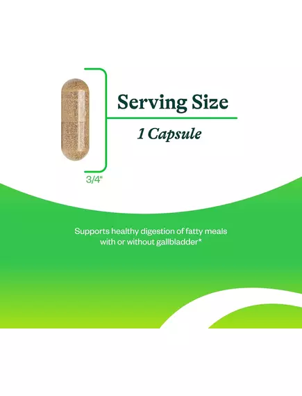 Seeking Health Ox Bile / Бычья желчь 125 мг 120 капсул, фото 4 в магазине биодобавок nutrido.shop