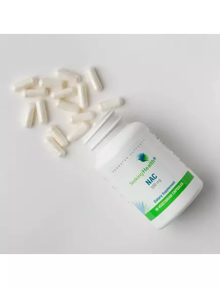 Seeking Health NAC (N-Acetyl-L-Cysteine) / НАК N-ацетил L-цистеин 90 капсул, фото 4 в магазине биодобавок nutrido.shop