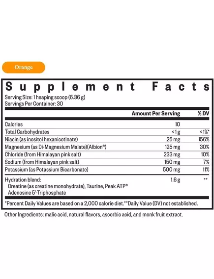 Seeking Health Optimal Electrolyte Orange / Оптимальные электролиты апельсиновый вкус 244 г, фото 4 в магазине биодобавок nutrido.shop