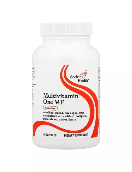 Seeking Health Multivitamin One MF / Мультивитамины без метилов ОДИН РАЗ В ДЕНЬ 45 капсул в магазине биодобавок nutrido.shop