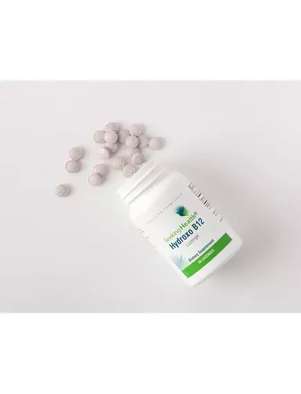 SEEKING HEALTH HYDROXO B12 / ВІТАМІН Б12 ГІДРОКСІКОБАЛАМІН 60 ПАСТИЛОК, фото 3 від магазину біодобавок nutrido.shop