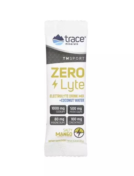 Trace Minerals ZeroLyte Multi Pack / Електроліти мультипак 12 саше (апельсин, цитрус, кавун, манго), фото 3 в магазине биодобавок nutrido.shop