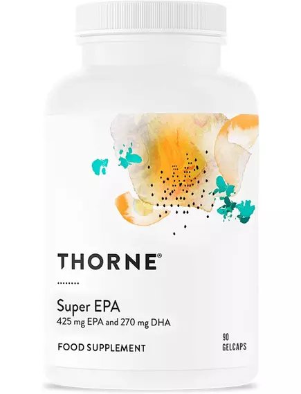 Thorne Research Super EPA / Рыбий жир Омега-3 c высоким уровнем EPA и DHA 90 капс в магазине биодобавок nutrido.shop